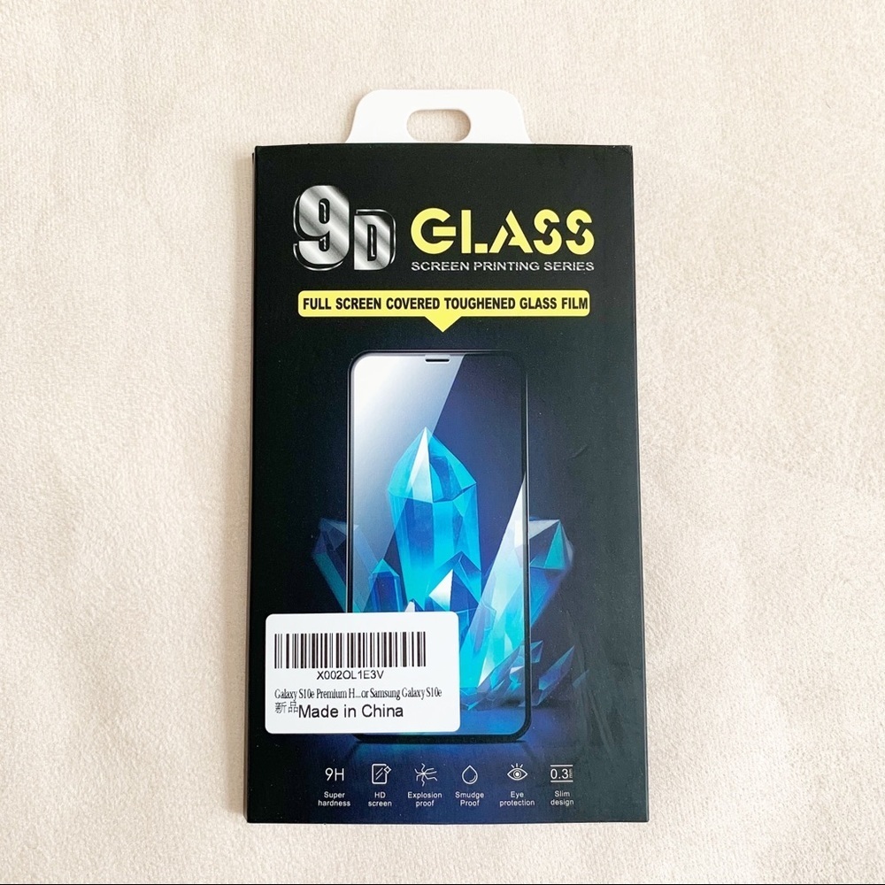 🆕 9D Glass Screen Protector Galaxy S10e